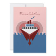 Wedding Bells Cruise Invitation invitation