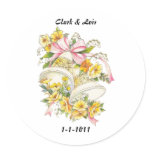 Wedding Bells Wedding Envelope Seals and Stickers