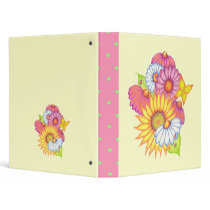 Wedding Binder Sunflowers Ladybugs Scrapbook