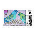 Wedding Birds of a Feather postage