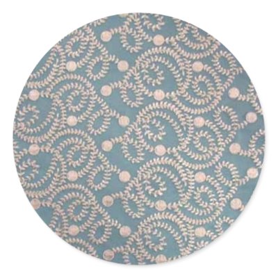 Wedding Bliss Round Stickers