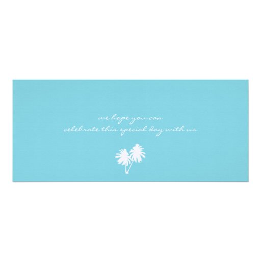 Wedding Boarding Pass to Fiji Islands Invites