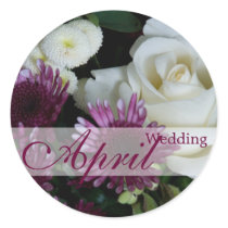 Wedding Bouquet • April Wedding Sticker