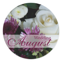 Wedding Bouquet • August Wedding Sticker