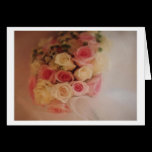 Wedding bouquet cards