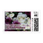 Wedding Bouquet • February Wedding Stamp