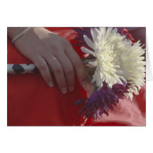 Wedding Bouquet Greeting Card