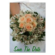 wedding bouquet greeting cards