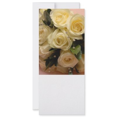 Wedding bouquet invites