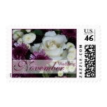Wedding Bouquet • November Wedding Stamp