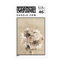 wedding bouquet stamp