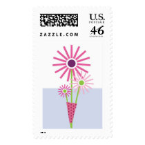 Wedding Bouquet Postage Stamps