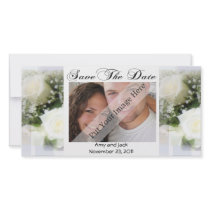 Wedding Bouquet Save the Date Photo Card