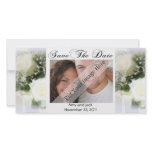 Wedding Bouquet Save the Date Photo Card photo cards