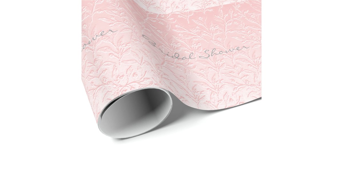 Wedding, Bridal Shower Wrapping Paper Zazzle