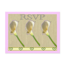 Wedding/Briday Invitations & Postage Calla Lilly postcards by gailg1957 Wedding/Briday Invitations & Postage Calla Lilly postcards
