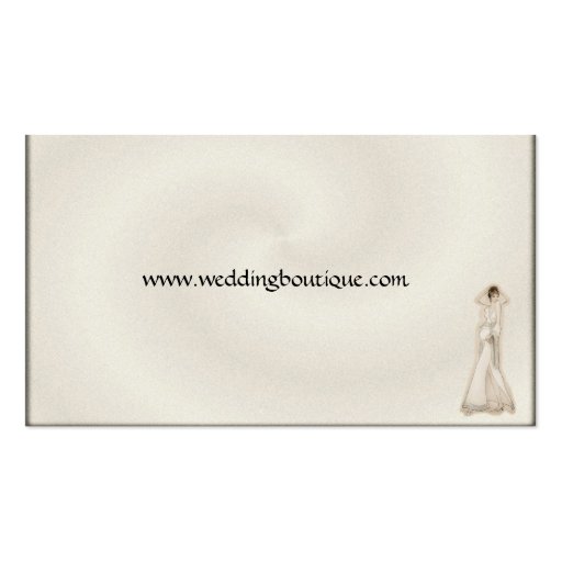 Wedding Business Cards (back side)