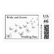 Wedding Butterfly Postage Stamp by frugalbride Wedding Butterfly Postage Stamp