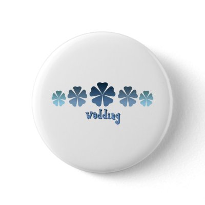 Wedding Pinback Buttons