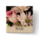 Wedding button for bride to be