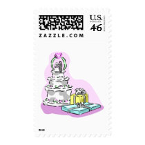 Wedding Cake and gifts postage