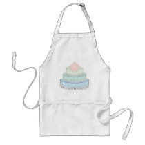 Wedding Cake Apron by MissNNick Wedding Cake Apron