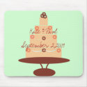 Wedding Cake Bridal Party Mouse Pad mousepads