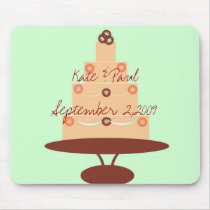 Wedding Cake Bridal Party Mouse Pad mousepads