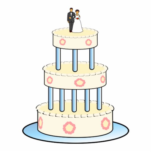 free clipart of wedding cakes - photo #50