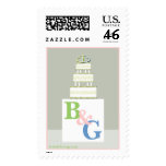 Wedding Cake Custom Postage Stamp