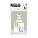 Wedding Cake Custom Postage Stamp by TDSwhite Wedding Cake Custom Postage Stamp