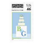Wedding Cake Custom Postage Stamp
