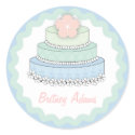 Wedding Cake Gift Label stickers by MissNNick Wedding Cake Gift Label stickers