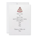 Wedding Cake Invitation