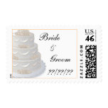 Wedding Cake Invitation Stamps 2009