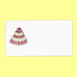 Wedding Cake Label labels