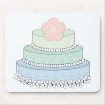 Wedding Cake Mouse Pad