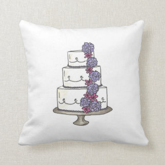 Wedding Cake Pillows - Decorative & Throw Pillows Zazzle