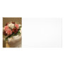 Wedding cake customized photo card