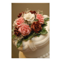 Wedding cake photo print