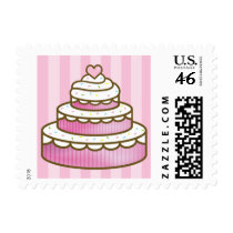 wedding cake postage