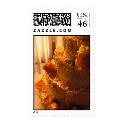 wedding cake postage