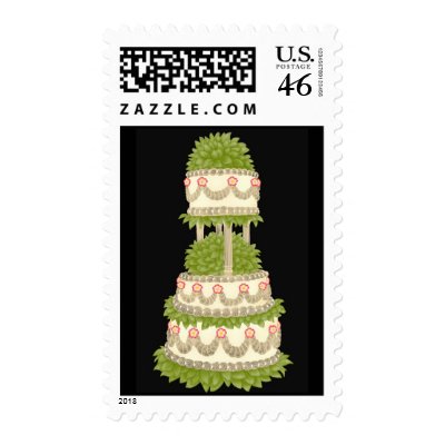 Wedding Cake Postage