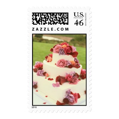 wedding cake stamps