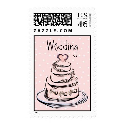 Wedding Cake Postage