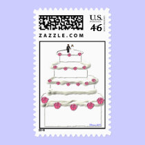 Wedding Cake Postage 11 stamps