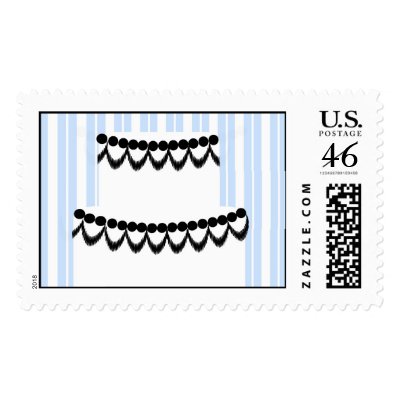 Wedding Cake Postage Stamp
