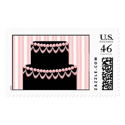 Wedding Cake Postage Stamp