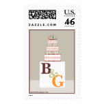 Wedding Cake Postage Stamp