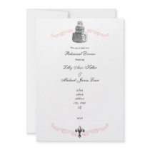 "Wedding Cake" Rehearsal/Bridal Shower Invitation